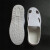 瓦特阿尔 PVC底防静电鞋帆布四孔透气工作鞋 YH12白色 35码