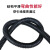 鸣固 包塑金属软管 加厚穿线管波纹管电线套管信号屏蔽管电缆保护管 黑色加厚Ф13mm/10米