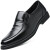 波图蕾斯(Poitulas)皮鞋男士英伦套脚商务休闲鞋轻便软底正装鞋 9526 黑色 42