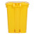 冰禹 BYrl-42 医疗垃圾桶 污物桶医疗加厚垃圾桶 医疗废物垃圾桶 40L黄色脚踏款