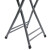 海斯迪克 HKCL-404 加厚塑料折叠凳子 成人高圆凳餐凳 户外便携小椅子 黑色