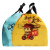 金诗洛 K5716 (50个)外卖束口袋 抽绳手提塑料袋一次性食品打包袋 蓝色吃货小号30*20
