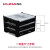 库达1210E折叠卡板箱塑料卡板箱箱式塑料托盘仓库叉车大型可折叠1.2米 灰色 1200×1000×810mm