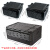 海斯迪克 epp保温箱 外卖生鲜运输保鲜箱便携物流折叠恒温箱 黑色425*425*240mm HKCX-337