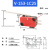 适用于小型行程限位开关V-152/156-1C25自复位3脚微型按键轻触微动开关 V-153-1C25 铜点（经济实惠）