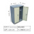 定制定制金瑞达 T1 75抽零件柜抽屉式工具柜铁皮柜 车间重型储物 30抽带门-透明