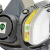 一护 KN95防毒半面罩套装 防酸性气体和蒸汽 6201主体+6002CN滤毒盒(7件套)