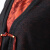 瑟俪新中式妈妈连衣裙国风改良旗袍裙中老年女装夏季两件套装裙子 黑红色 XL建议110-120斤
