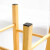 海斯迪克 HKLY-132 桌椅脚垫 防滑网纹脚垫 家具桌椅防磨 静音耐磨 方形40*40*3MM