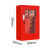微型消防站柜应急物资红色展示全套商场学校工厂室外灭火器工具箱 消防柜加厚800_500_250