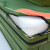 金树叶 JSY军绿色折叠体操垫 200x100x10cm 训练保护垫可折叠 倒功垫体能训练垫 体操跳高海绵摔跤有机硅垫