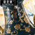 诺芬莱轻奢品牌长方形欧式大气陶瓷全铜餐厅吊灯 法式别墅饭桌灯具 CH9123-6+2