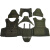 防弹衣六级 全防护6B45厂家直销背心马甲可放内置插板CS夏季防刺马甲 黑色（外皮）+附件包