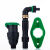 园林绿化标准快速取水阀6分1寸地插杆取水器草坪水管接头杆 水枪套餐+6分取水杆（送弯头）+2