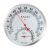 不锈钢温湿度计室内温度计药房实验室工业高精度温湿度计 银色TH601B（-20℃~100℃）