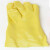全浸塑杀鱼橡胶止滑加厚全胶皮防水防滑工作耐磨防油劳保手套 黄色45cm(5双)