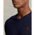拉夫劳伦（Ralph Lauren）男T恤  舒适透气新款日常休闲经典小马标平纹针织时尚V领男士短袖 Navy L