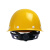 卫卿 安全帽 工地PE玻璃钢型透气绝缘abs安全帽 可印字 单位：个 黄色 PE/PP国标经典型 