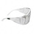 Honeywell 霍尼韦尔 100001 亚洲款访客眼镜 加强防刮擦防冲击 透明镜框  1副 J定做