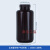 PP塑料试剂取样瓶HDPE耐酸碱高温聚广口半透明样品pe瓶 pp 1000ml塑料广口试剂瓶(棕色)