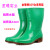金橡水鞋006女装中筒防滑绿色雨靴时尚短筒雨鞋厨房防护 029绿色女装短筒 36
