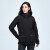 星工（XINGGONG）羽绒冲锋衣两件套 三合一户外防寒保暖防水防风外套女款雅黑色 XL码