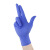  嘉湛力（JIAZHANLI）一次性丁腈手套 无粉丁腈独立包装 紫蓝色10盒/箱 紫蓝色10盒/箱 M 
