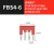 星期十 FBS4-6 弹簧端子桥中心插件连接条直插式互联短接条定制