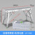 折叠 马凳折叠加厚刮腻子装修工程凳升降平台便携家用梯子 【升级特粗特厚】160*25 多支撑+防滑面