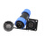 防水航空插 塑料防尘连接器 SD20 3/4/5/6/7/9芯 蓝色 黑色焊接 12芯整套(插头+方座) SD20-12AB