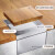 MSHML梅兰地插座纯平隐藏式镶嵌入式130型瓷砖地板组合地面插座 五孔(银色)