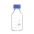 透明丝口瓶蓝盖试剂瓶玻璃宽大口方形瓶100 250 500 1000ml 棕色2000ml 大口方形