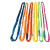 适用国标工业柔性吊装带双扣环形起重吊带圆形吊车吊树吊绳3/5/10 3吨1.5米