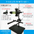 机器视觉微调实验支架 CCD工业相机支架+万向光源架 款高600mm_RH-MVT3-600-1