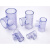 PVC透明三通 透明UPVC三通 标准 透明给水管三通透明塑料水管三通 内径110mm(DN100)