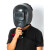 橙央手持式电焊面罩半自动焊帽氩弧焊工塑料防水加厚焊接焊机脸部 面罩(+7号镜片2黑2白)
