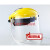 LNG加气站耐低温防护面屏防雾防飞溅面罩液氮防冻面屏冲击安全帽 简易面罩