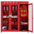 百舸 微型消防站6人配置 应急工具展示消防柜 1.8*1.6*0.4