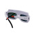 品之德 PLY--033 防电弧光眼镜氩弧焊护目镜电焊眼镜护眼防强光 白色款 10片保护镜片+1个眼镜盒 