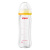 贝亲(Pigeon) 奶瓶 玻璃奶瓶 新生儿 宽口径玻璃奶瓶 婴儿奶瓶 240ml（黄色瓶盖）AA71 自然实感M码