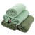 海斯迪克 HK-5090 大毛巾 清洁抹布 棉柔软吸水洗脸面巾85*35cm 浅绿色