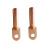 铜过渡接线鼻子DT系列10-300铜鼻子国标电缆接线耳冷压电缆金具ZT DT70国标本色