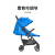 gb好孩子 婴儿推车 新生儿 宝宝 手推伞车 轻便折叠 可坐可躺 蓝色 D658-R206BB