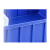 谋福 9584分隔式塑料零件盒螺丝盒工具收纳盒物料盒汽车零件箱分格盒元件盒 中号500*235*90mm（无隔板）