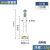 A级高硼硅玻璃容量瓶具塞磨口502505001000ml化学实验教学 天玻10mlA透明