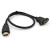 益德胜 HDMI延长线 1.4版hdmi公对母延长线带耳朵 4K高清线 配送螺丝可固定耳朵面板线 1米