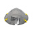 耐呗斯 KN95口罩 一次性口罩防粉尘防颗粒物防飞沫NBS9508-HU 头戴式 灰色 20只装
