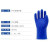 普力捷（PULIJIE） 手套耐油系列DY806W蓝色磨砂耐酸碱牢固耐用劳保防护定制 806W手套新款2双 XL