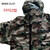 Shock clan FFF02型防化服碳布防水耐酸碱服分体式防毒服（防毒衣+防毒手套+防毒靴套） 迷彩 均码