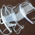 山都澳 RYFH-03 防飞沫 透明 10只/组 厨师口罩